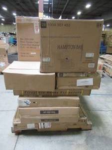 lot 238 image: WHOLESALE MIXED PALLET OF OUTDOOR PATIOINDOOR FURNITURE