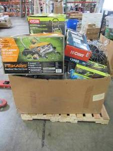 lot 401 image: WHOLESALE MIXED PALLET OF GARAGE ITEMS AND SHOP EQUIPMENT