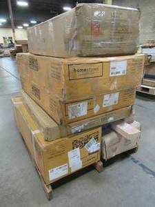 lot 302 image: WHOLESALE MIXED PALLET OF MISCELLANEOUS KITCHEN FURNITURE AND MORE