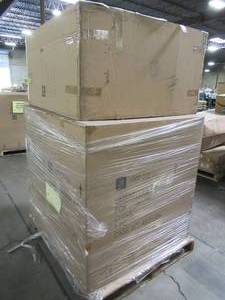 lot 332 image: WHOLESALE MIXED PALLET MISCELLANEOUS RETAIL DISPLAYS FOR UMBRELLAS