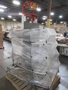lot 335 image: WHOLESALE MIXED PALLET MISCELLANEOUS RETAIL DISPLAYS FOR CANDY, BLISTER PACKS AND PEG BOARD RACK