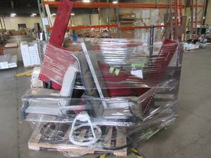 lot 345 image: WHOLESALE MIXED PALLET OF MISCELLANEOUS PATIO CHAIRS AND HEADBOARDS