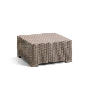 lot 321 image: Keter California Cappuccino Resin Outdoor Garden Patio Coffee Table, 233215