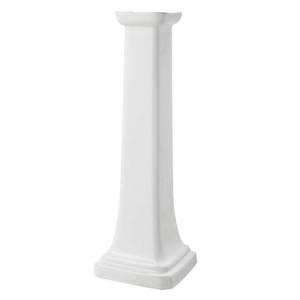 lot 516 image: Foremost Series 1920 Petite Sink Pedestal in White, L-1920-W