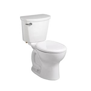 lot 517 image: American Standard Cadet Pro 1.28 GPF Round Toilet Bowl & Tank in White, 3517D.101.020