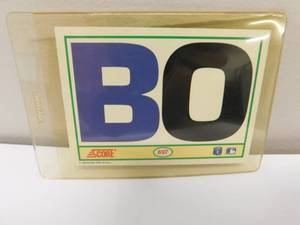 lot 6 image: 1990 Score Bo Jackson Bo Knows FB & BB