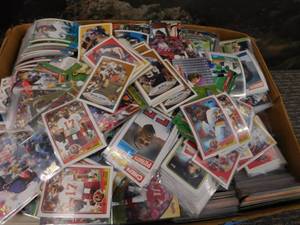 lot 59 image: Misc. Lot of Collectible Sports Cards