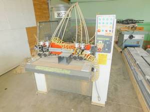 lot 12 image: Ganner Semi Autimatic Drill and Dowel Insertion Machine