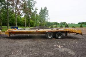 lot 5 image: 2007 Pro Trak 27 HD Tandem Axle Dually Flatbed Equipment Trailer