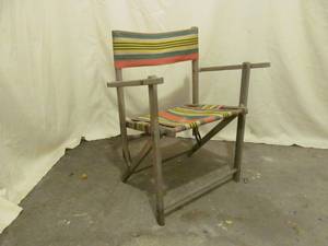 vintage folding chair