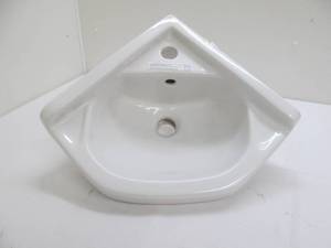 porcelain corner sink