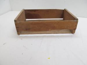 vintage wood fruit crate
