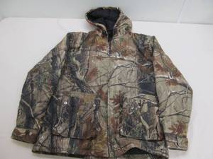real tree camo hooded jacket