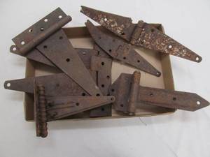antique door hinges