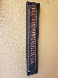 lot 246 image: Industrial Timecard Holder Organizer