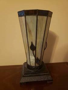 lot 382 image: Three Setting Touch Lamp