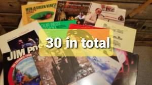 lot 125 image: LP Vinyl Album Collection of 30ish