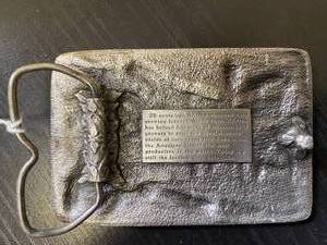 Aatrex Silver Anniversay in Corn Belt Buckle