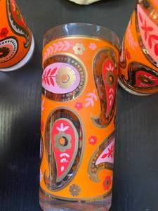 Vintage Paisley Glasses