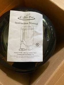 New 100 cup Coffee Pot