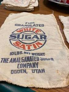 Vintage Flour Sacks for Sugar