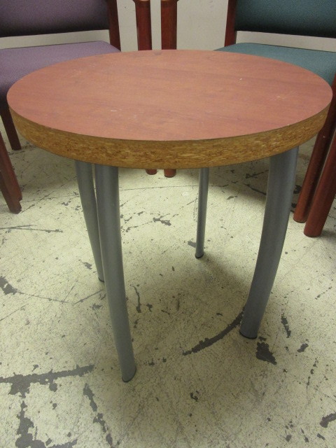 RECEPTION CHAIRS, AND KRUG ACCENT TABLE