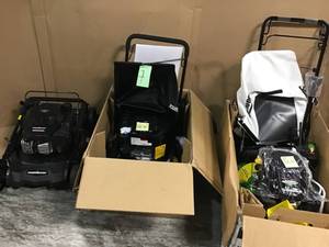 PALLET WITH ASSORTED LAWNBOYPOWERSMART LAWN MOWERS CUSTOMER RETURNS SEE PICS