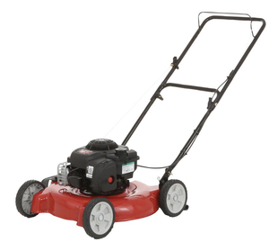 lot 2 image: YARD MACHINES 20 in. 125 cc OHV Briggs and Stratton Gas Walk Behind Push Mower