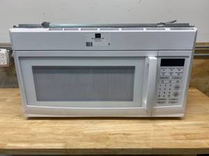 lot 6 image: HOME DEPOT 1.6 cu. ft. Over the Range Microwave in White