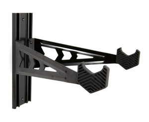 lot 77 image: FEEDBACK SPORTS - Bike Racks - Lot of 2- Black Velo Wall Racks