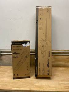 lot 80 image: WESTINGHOUSE Lot of Two Items- A 40V Hedge Trimmer - Tool Only and a 40V Leaf Blower - Tool Only