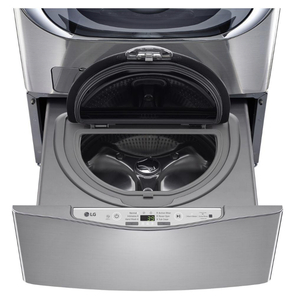 lot 86 image: LG ELECTRONICS 29 in. 1.0 cu. ft. SideKick Pedestal Washer with TWINWash System Compatibility in Graphite Steel