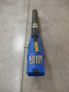 lot 4 image: Kobalt 80-volt Max Lithium Ion 630-CFM Brushless Cordless Electric Leaf Blower (Battery Not Included) KHB 6380-06