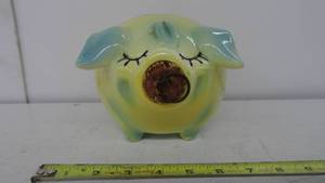 lot 34 image: Vintage Corky Pig Bank Usa