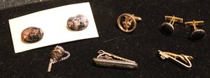 Cufflinks, Tie Clips, More