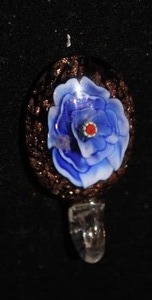Chic Murano Art Glass Necklace Pendant