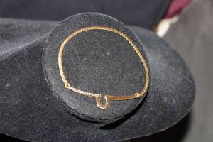 Giorgio Brutini Yellow Gold Over-Button Tie Chain