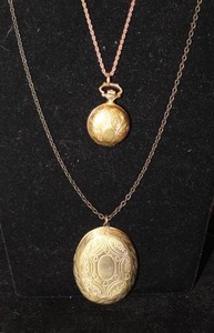 Antique Locket & Pocket Watch Necklaces