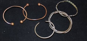 Mixed Metal Bracelet Lot