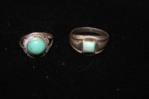 Sterling & Turquoise Rings
