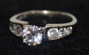 Unbelievable 14k White Gold Engagement Ring