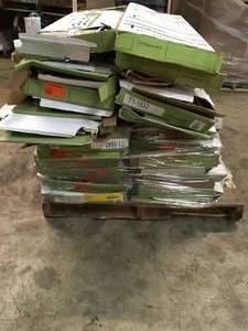 MIXED PALLET OF 38 CASES CAP-A-THREAD FLOORING CUSTOMER RETURNS SEE PICS
