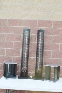 lot 70 image: CD DVD Storage Stands Lot Of 4 Stands