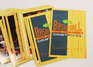 lot 54 image: Classic 1993 Basketball Draft Pics Cards