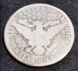 1892 BARBER HALF DOLLAR