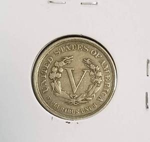 1883 NO CENTS LIBERTY V NICKEL
