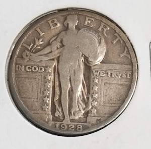 1928 STANDING LIBERTY SILVER QUARTER