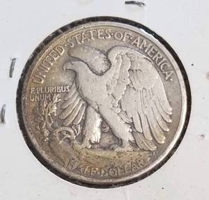 1943 WALKING LIBERTY SILVER HALF DOLLAR