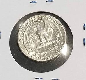 1949-D WASHINGTON QUARTER BU