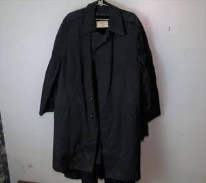 lot 6 image: Lot of 4 military rain jacketstrench coats